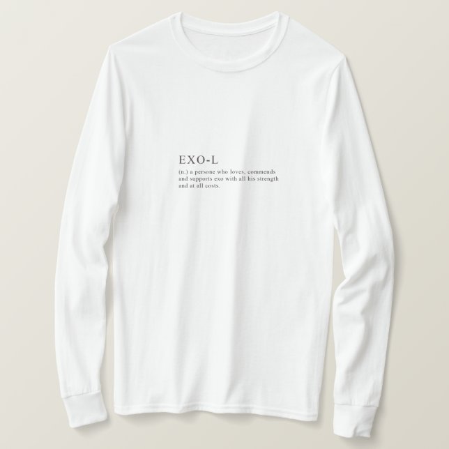 T-shirt Définition d'EXO-L (Design devant)