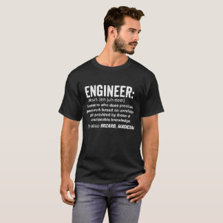 T-shirt Définition d'ingénieur