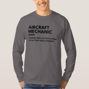 T-shirt Définition drôle de la mécanique des aéronefs - Av