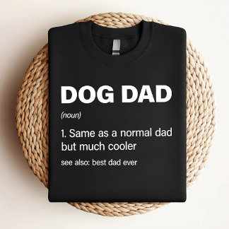 T-shirt Définition drôle de papa chien
