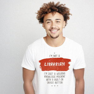 T-shirt Définition du bibliothécaire drôle