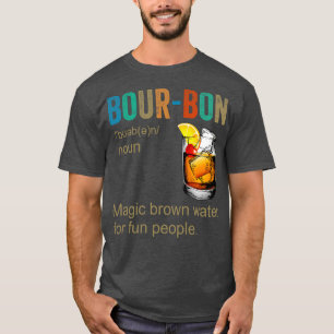 T-shirt Définition du Bourbon