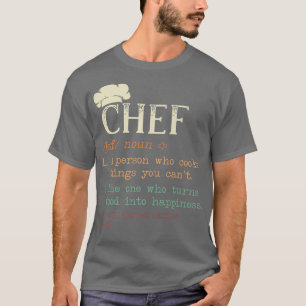 T-shirt Définition du chef cuisinier en détresse