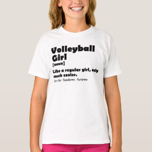 T-shirt Définition du dictionnaire amusant de volleyball