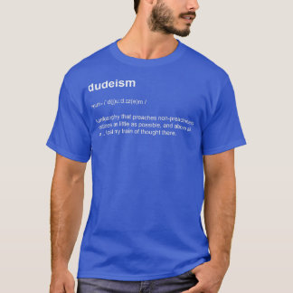 T-shirt Définition du dictionnaire de philosophie du dudéi