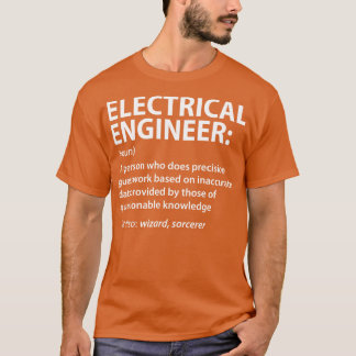 T-shirt Définition du génie électrique