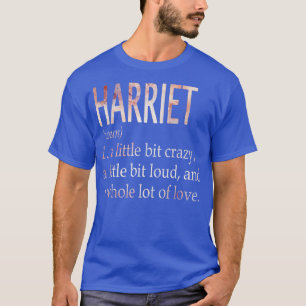 T-shirt Définition du nom de la fille de Harriet
