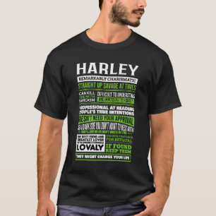 T-shirt Définition du nom de la fille Harley