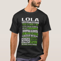 Définition du nom de la fille Lola