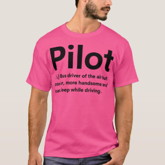 T-shirt Définition du pilote 2