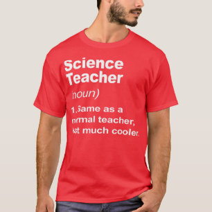 T-shirt Définition Du Professeur De Sciences 2023 Retour À