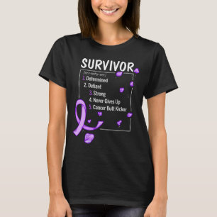 T-shirt définition du survivant de leiomyosarcome