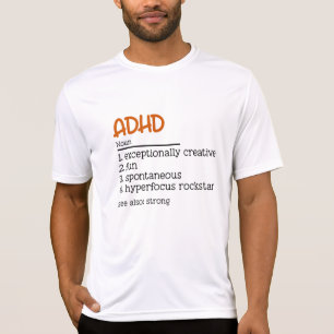 T-shirt Définition du TDAH Sensibilisation à la neurodiver