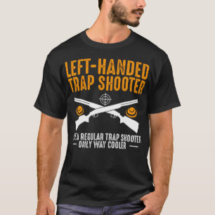T-shirt Définition du tireur à trappe gaucher Tir à la tra