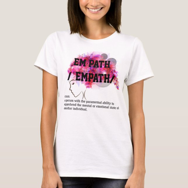 T-shirt Définition Empath (Devant)
