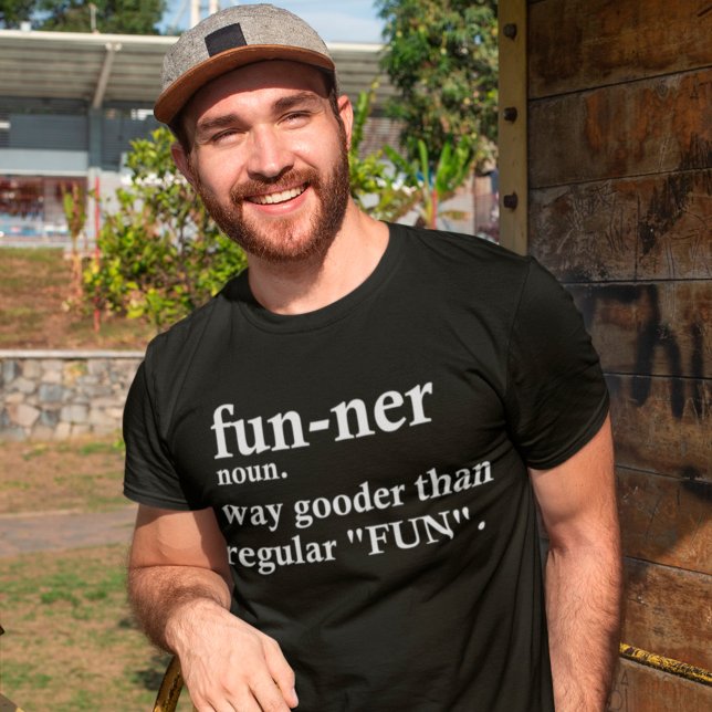 T-shirt Définition Funner Way Gooder Que Régulièrement Amo (Créateur téléchargé)
