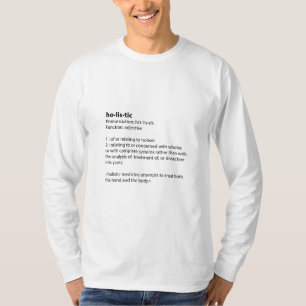 T-shirt Définition holistique
