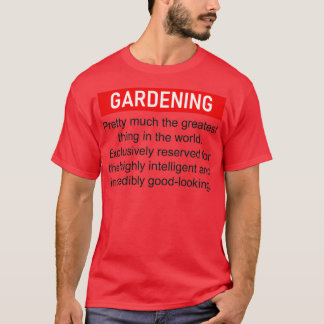 T-shirt définition jardinage jardin cadeau