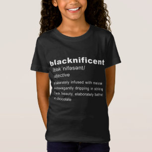 T-Shirt Définition magnifique Mois de l'histoire noire