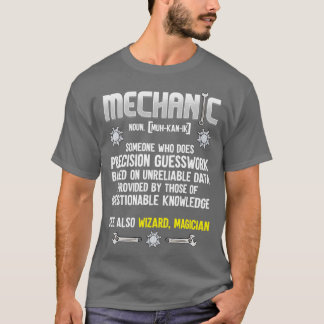 T-shirt Définition mécanique