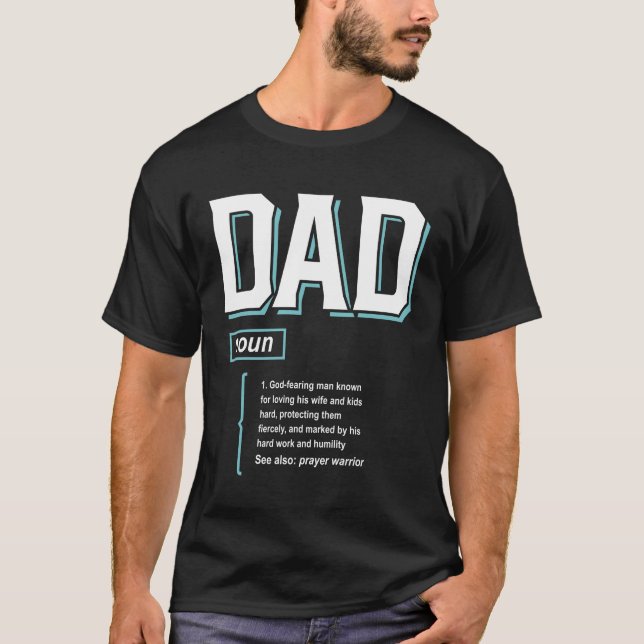 T-shirt Définition papa | FÊTE DES PÈRES (Devant)