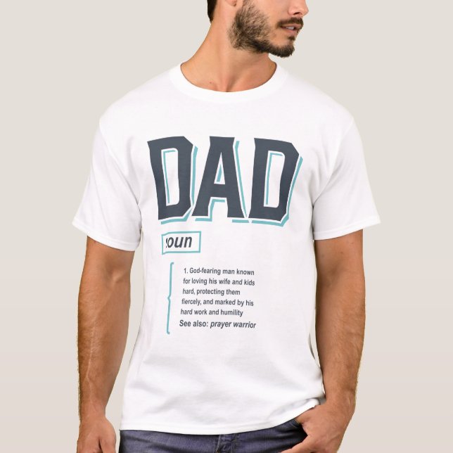 T-shirt Définition papa | FÊTE DES PÈRES (Devant)