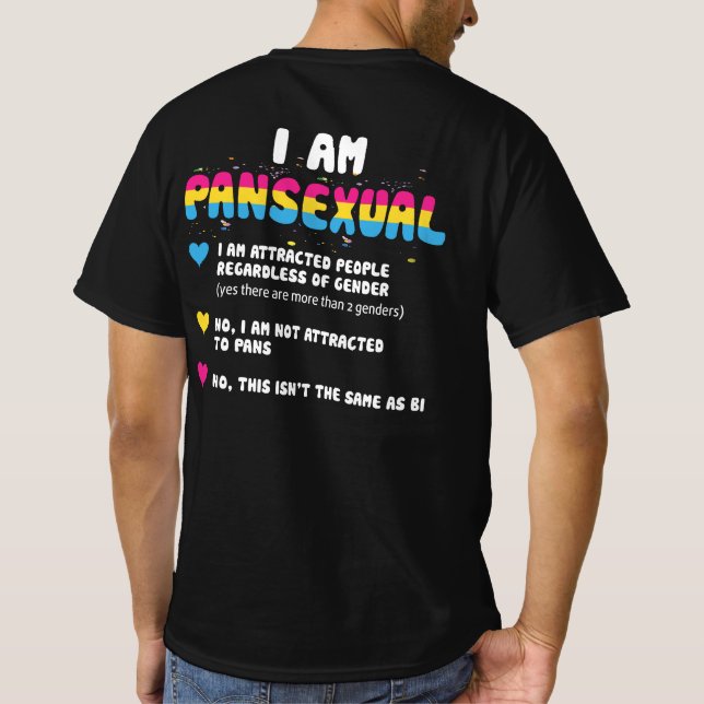 T-shirt Définition transexuelle - Drôle Gay pride LGBT (Dos)