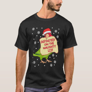 T-shirt Définitivement Sur la liste vilaine Parrot I rouge