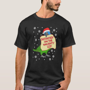 T-shirt Définitivement Sur Naughty List Parrot I Orange ai