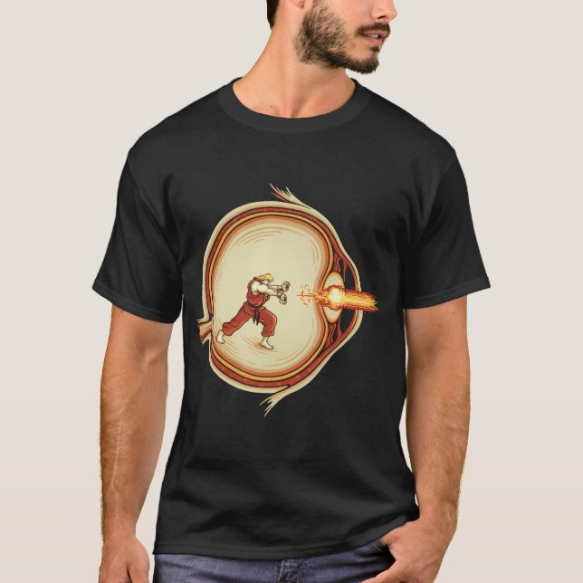 T-shirt Déflagration optique (Devant)