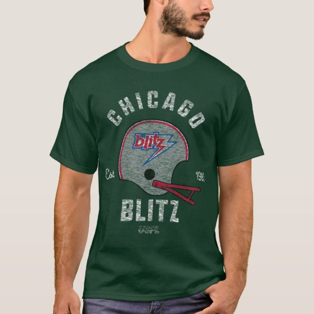 T-shirt Defunct Series 1984 Chicago Blitz (Devant)