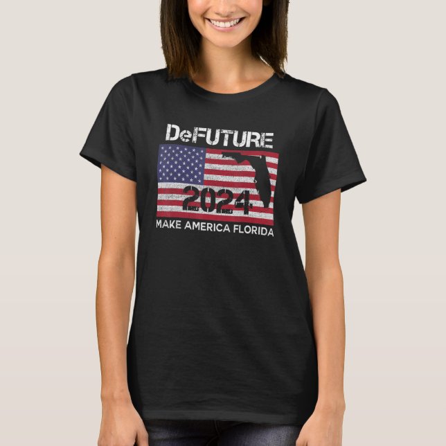 T-shirt DeFUTURE 2024 Ron Desantis Floride 5 (Devant)