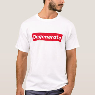 T-shirt Degenerate (mais tendance)