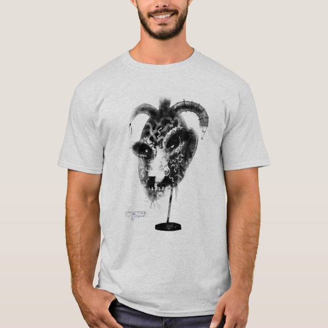 T-SHIRT DEGERATE BIP OFFICER DE HAINE DES SUPER HÉROS #6 ' (Devant)