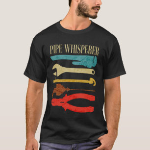 T-shirt Dégotteur de tuyaux Plombier Outils de plomberie r