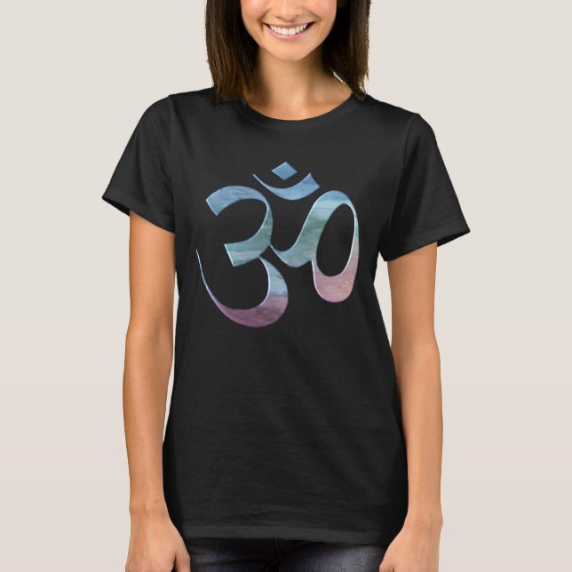 T-shirt Dégradé Om  (Devant)