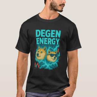 T-shirt Degré Energy Cyberpunk Crypto Shirt
