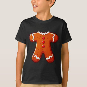 T-shirt Déguisement Bonhomme en Pain d'Épice Adulte Enfant