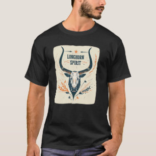 T-shirt Déguisement de bétail Longhorn pour enfants et adu