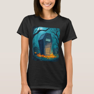 T-shirt Déguisement de cercueil drôle d'Halloween pour gar