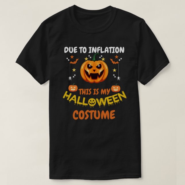 T-shirt Déguisement de citrouille drôle d'Halloween (Design devant)
