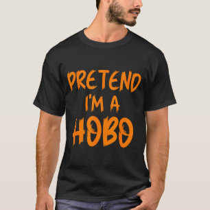 T-shirt Déguisement de clochard d'Halloween drôle pour enf