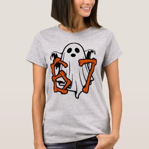 T-shirt Déguisement de fantôme drôle Six Seven Meme 6 7 Ha