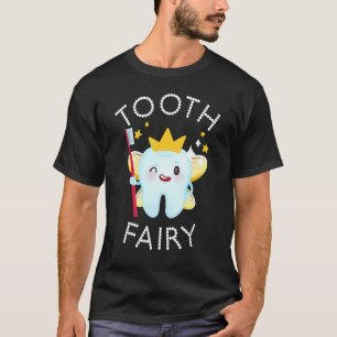 T-shirt Déguisement de Fée des Dents pour Adultes et Enfan