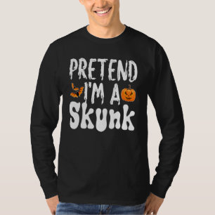 T-shirt Déguisement de fête pour Halloween où je suis un s