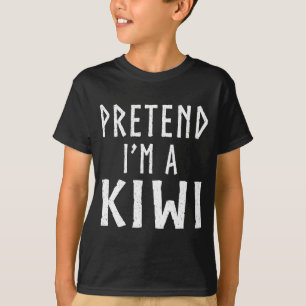 T-shirt Déguisement de Halloween de famille de kiwi assort