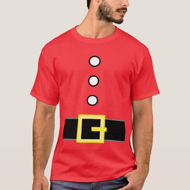 T-shirt Déguisement de lutin du Père Noël pour Noël, drôle (Devant)