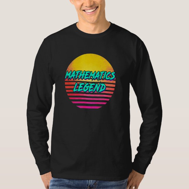 T-shirt Déguisement de mathématicien Mathématiques (Devant)