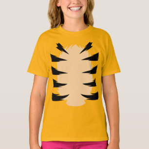 T-shirt Déguisement de tigre pour enfants Tigre