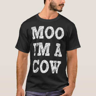 T-shirt Déguisement de vache d'Halloween